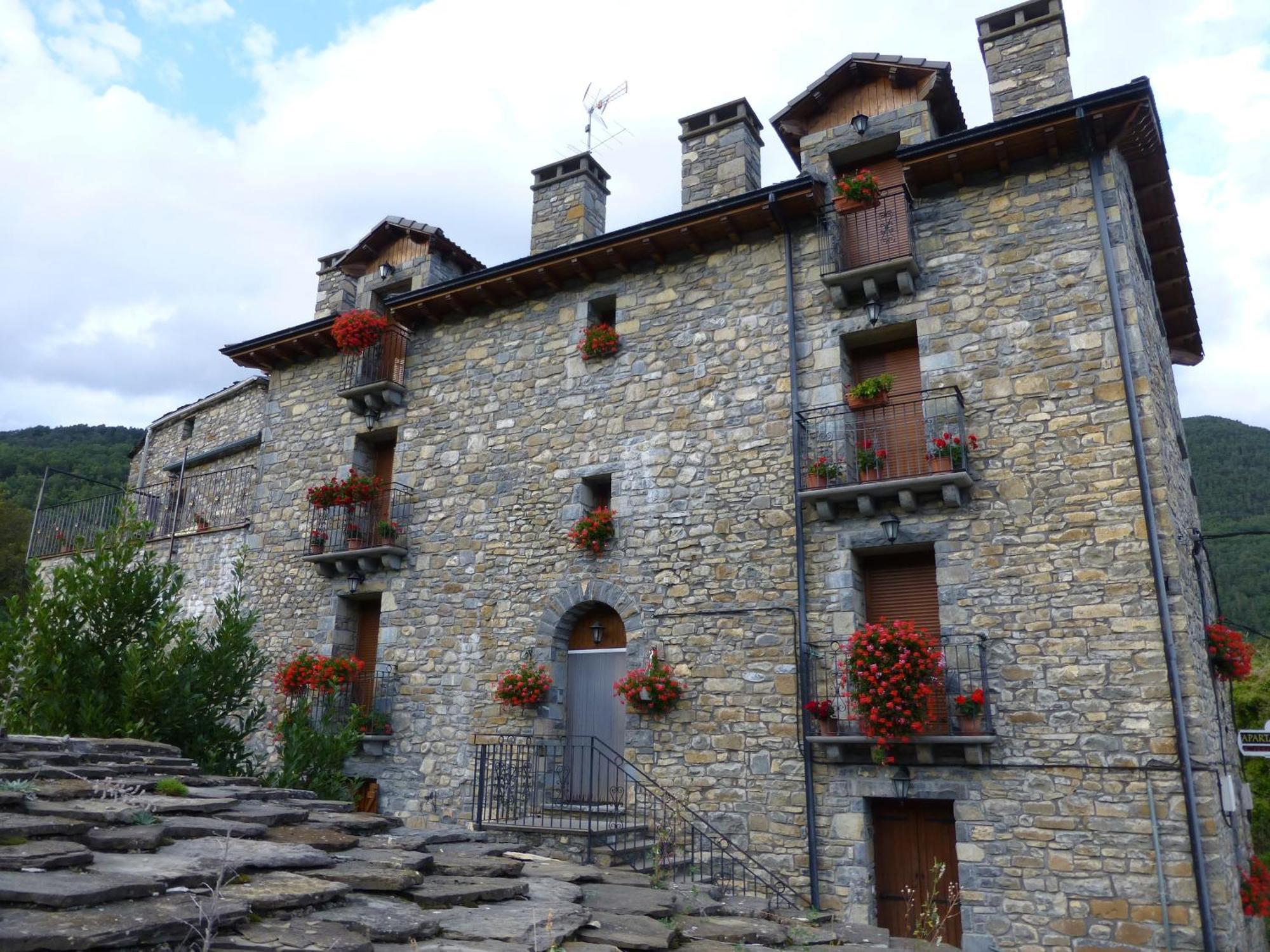 Appartamento La Abadia De Fragen-Ordesa Torla Esterno foto